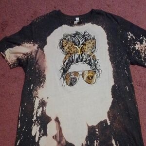 Stylish Black and White Graphic Tee
